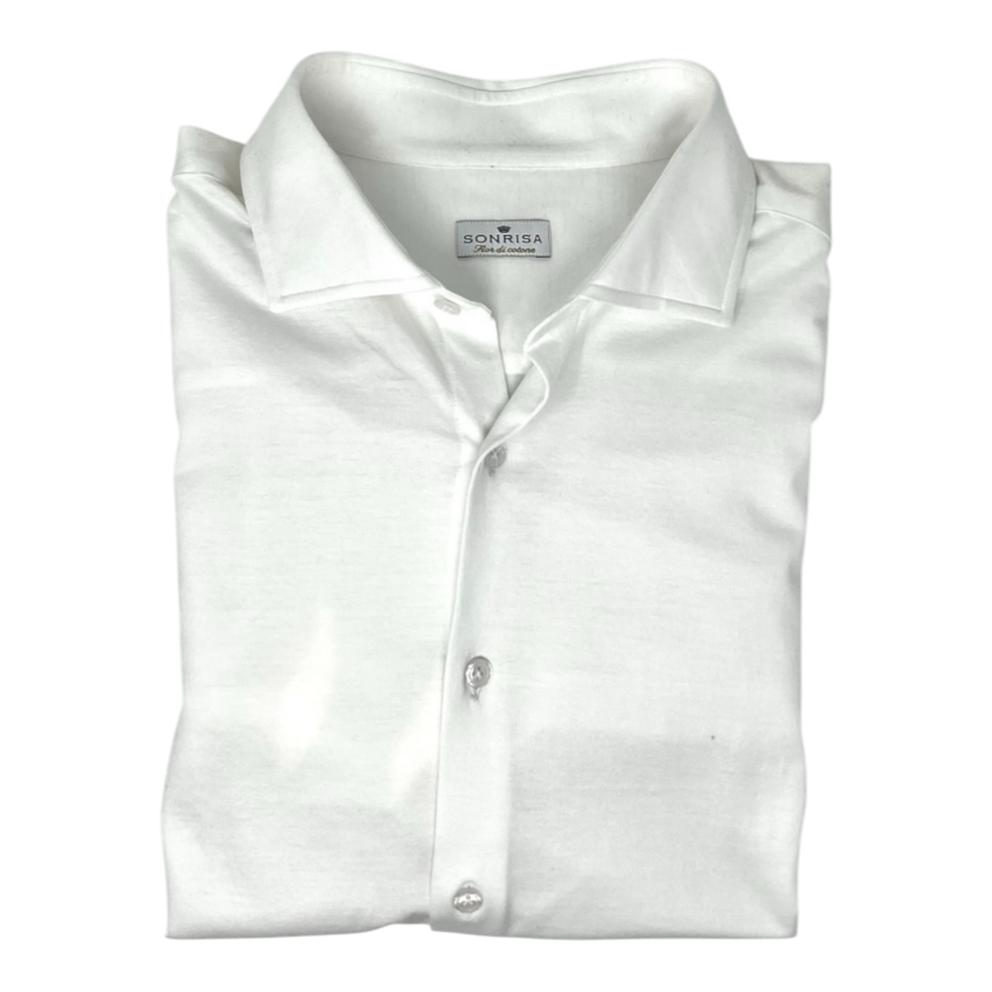 Sonrisa, the fine jersey shirt, white