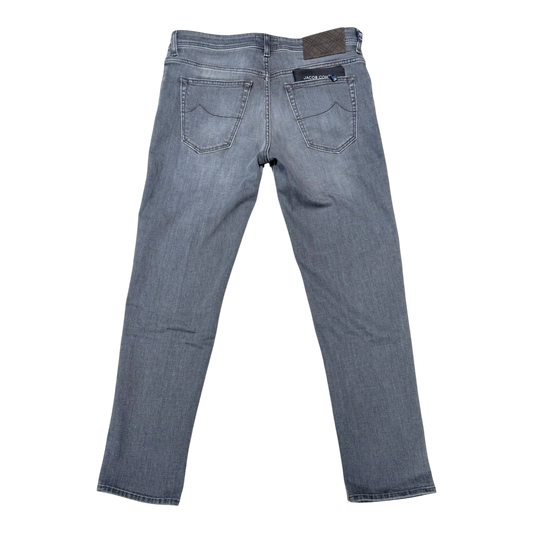 Jacob Cohën, Scott Jeans, grau mit Bitter Chocolate Label