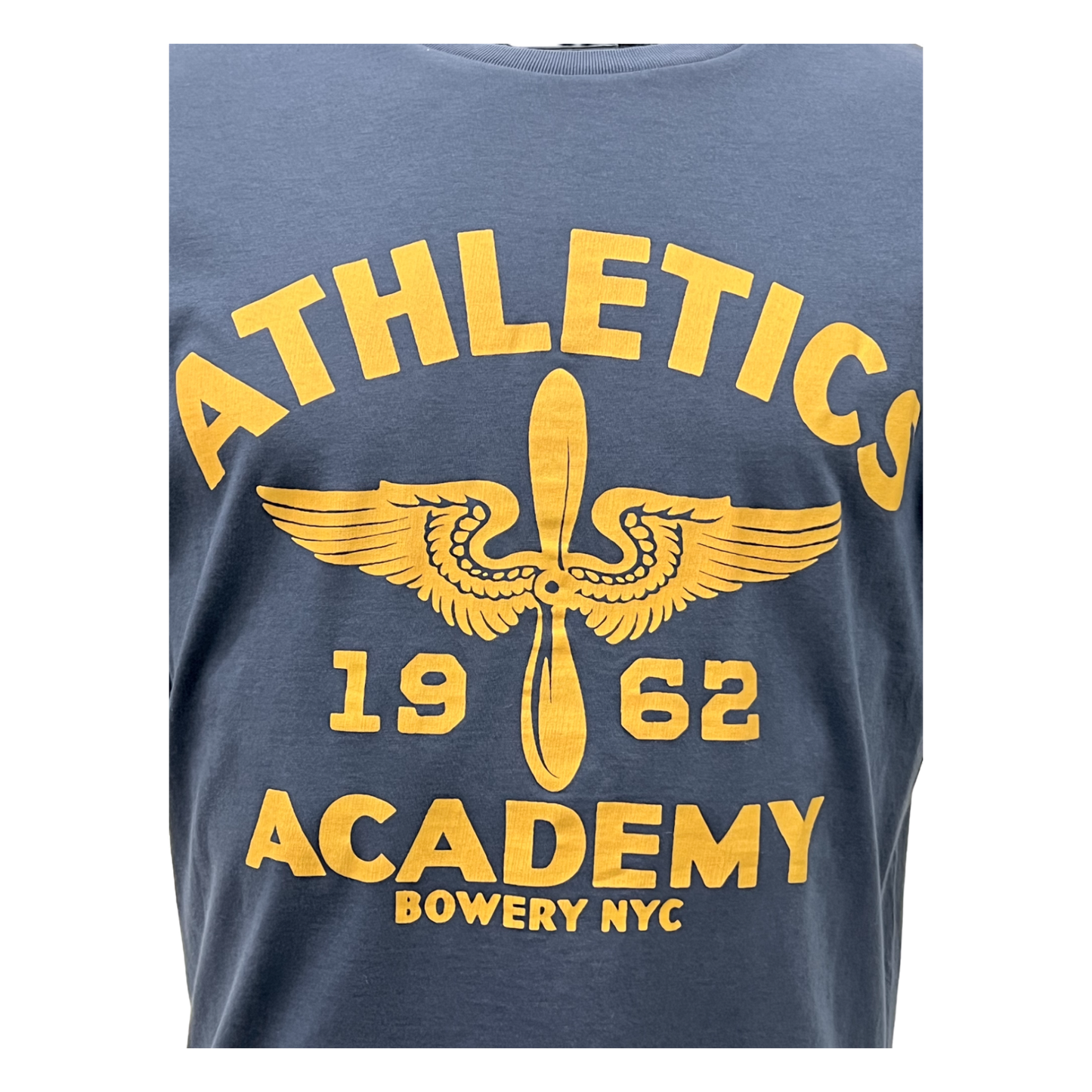 Bowery NYC,T-Shirt,Bowery NYC, Athletics Academy T-Shirt, mood indigo,UNIT Hamburg