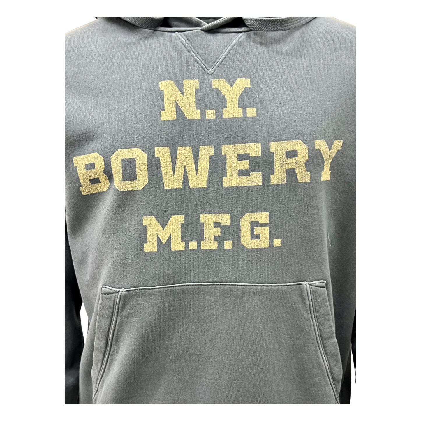 Bowery NYC,Sweatshirt,Bowery NYC. N.Y. Sweat Hoodie, Over Fit, shark grey,UNIT Hamburg