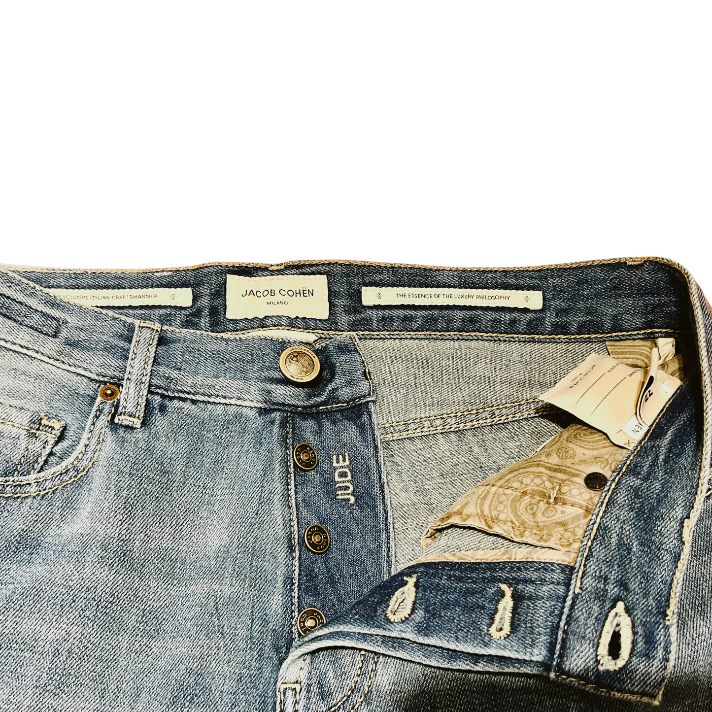 Jacob Cohën JUM_QM033 031 T853A V2 JUDE almond mandala label mid blue