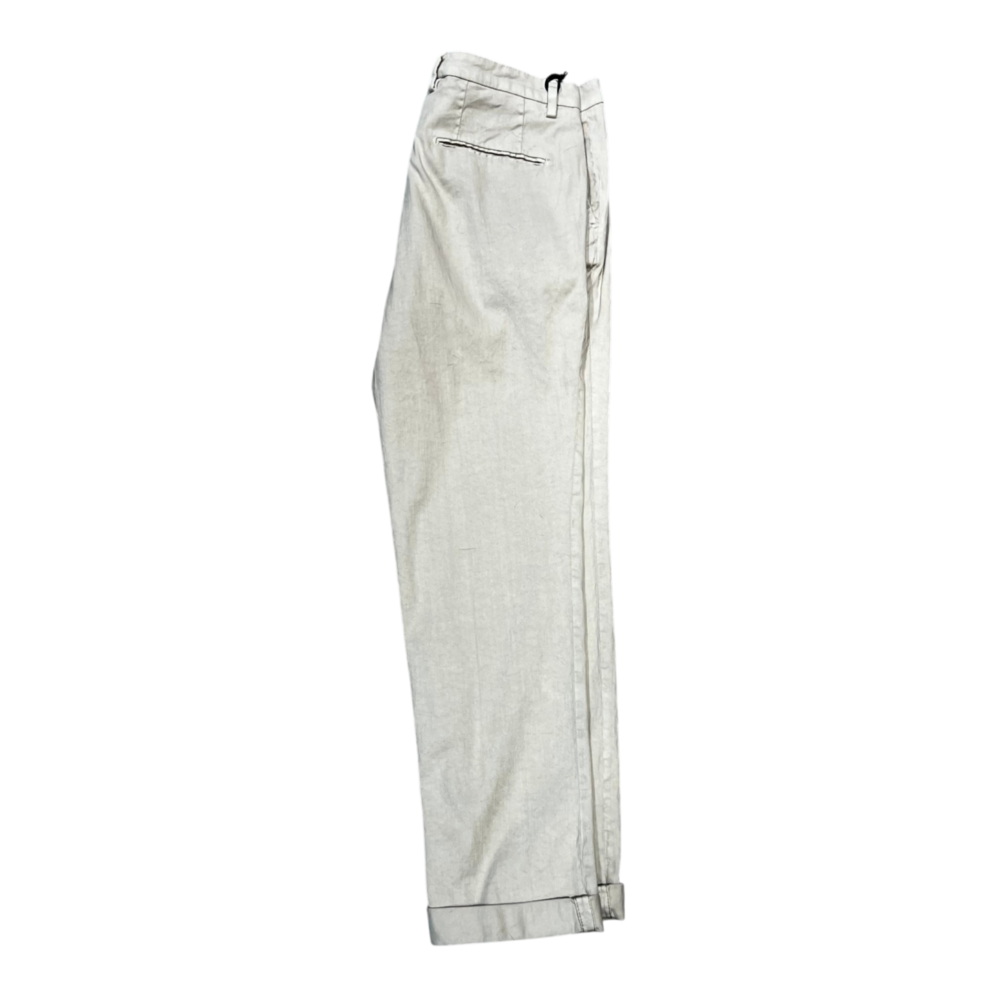 Never Laundry, Boston, Hose Leinen-Baumwolle, sand