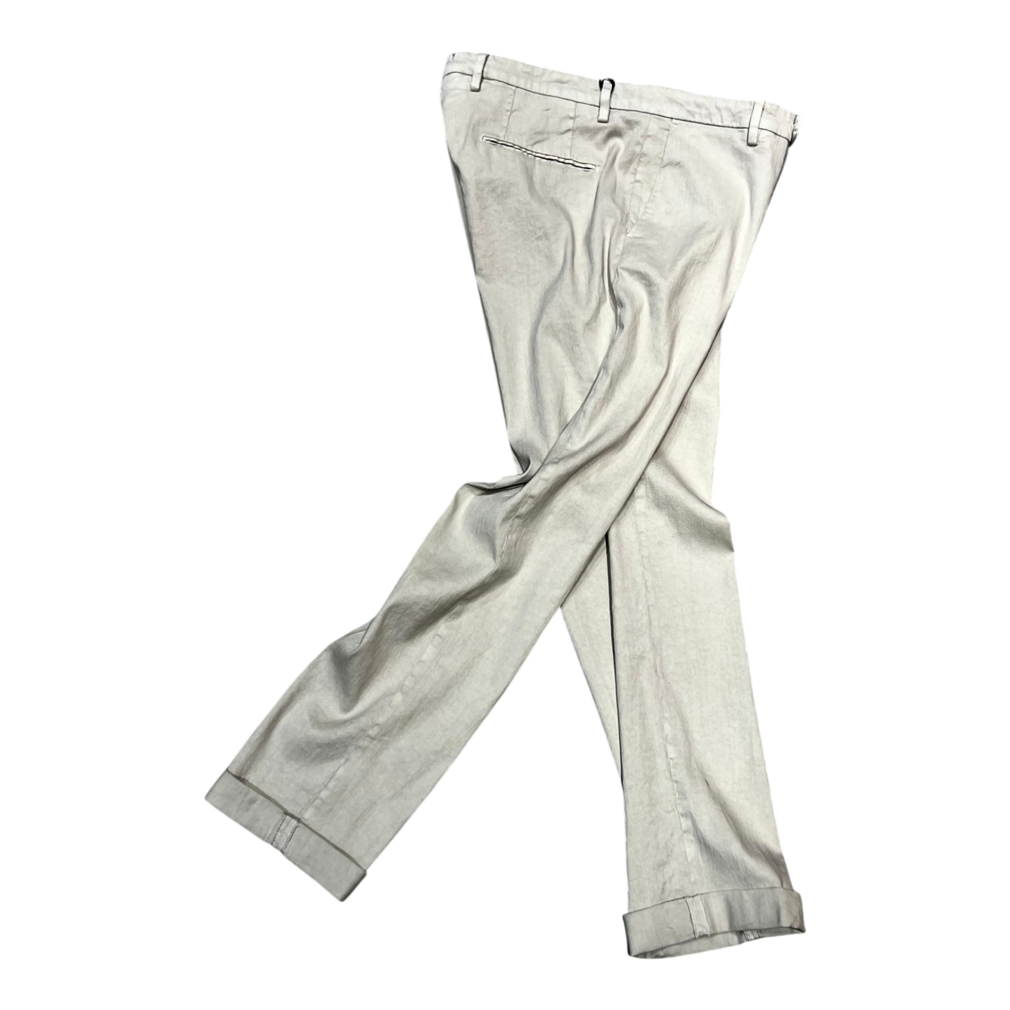 Never Laundry, Boston, Hose Leinen-Baumwolle, sand