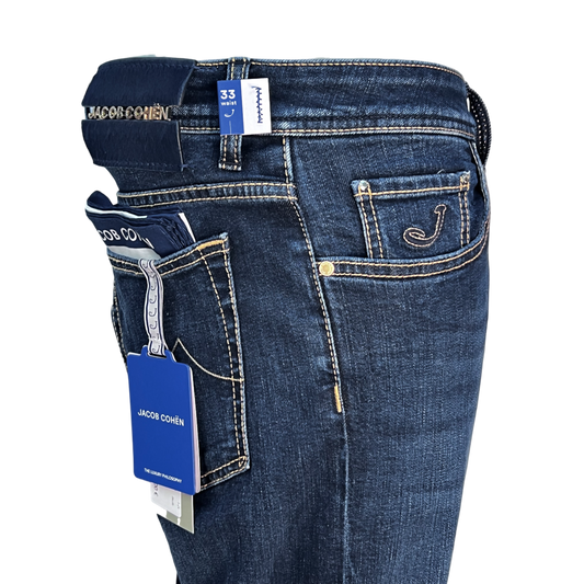 Jacob Cohën,Jeans,Jacob Cohen, BARD, navy / gold label, dark blue,UNIT Hamburg