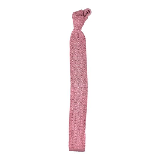 Ascot, Seidenstrickkrawatte, rosé