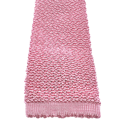 Ascot, Seidenstrickkrawatte, rosé