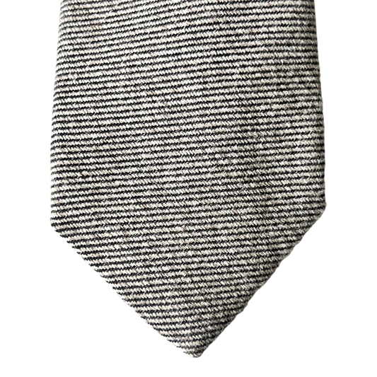 Ascot, Woll-Seidenkrawatte, beige-braun
