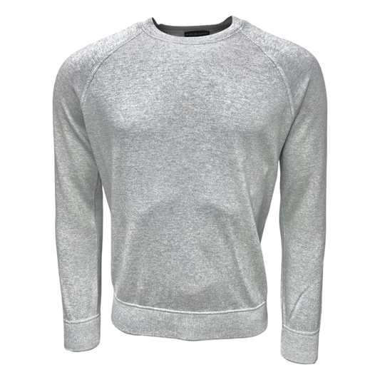 Never Laundry,Pullover,Never Laundry, Stricksweat, Raglanarm, Merino/ Kaschmir, silber,UNIT Hamburg