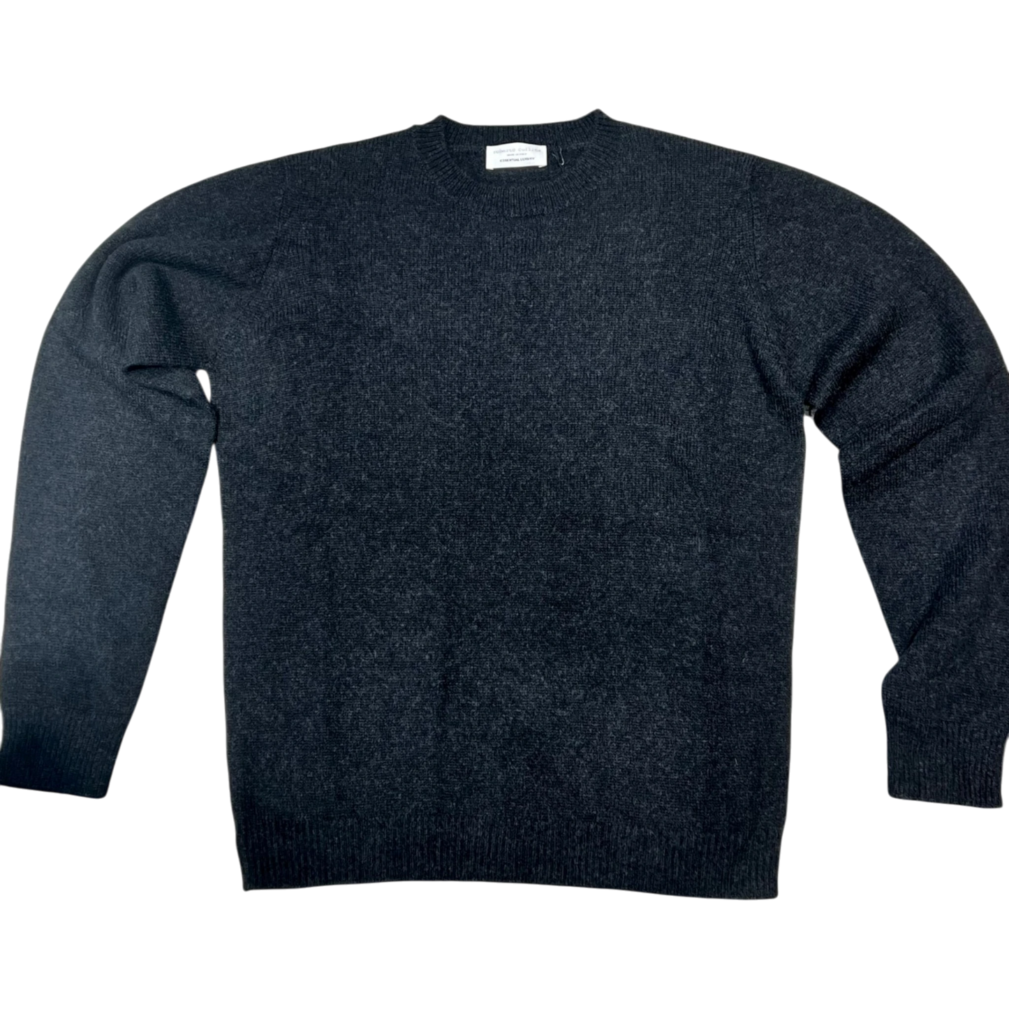 Roberto Collina, Rundhals, Merino Baby Camel, schwarz