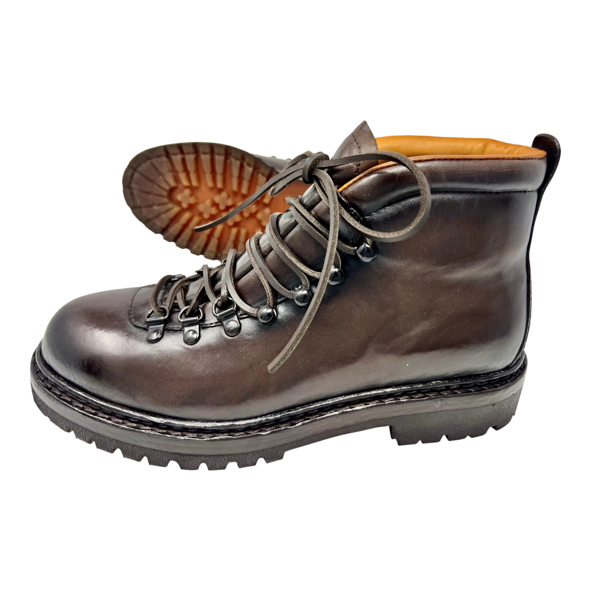 Officine Creative ARTIK FLEXI/002 Hiking Boot with Rubber Sole, Aero Canyon