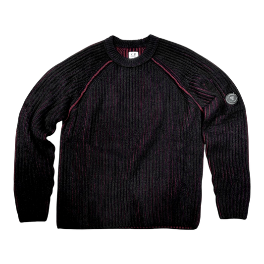 C.P. Company 21CMAC734A 005269G PULL EN LAINE POLAIRE BICOLORE