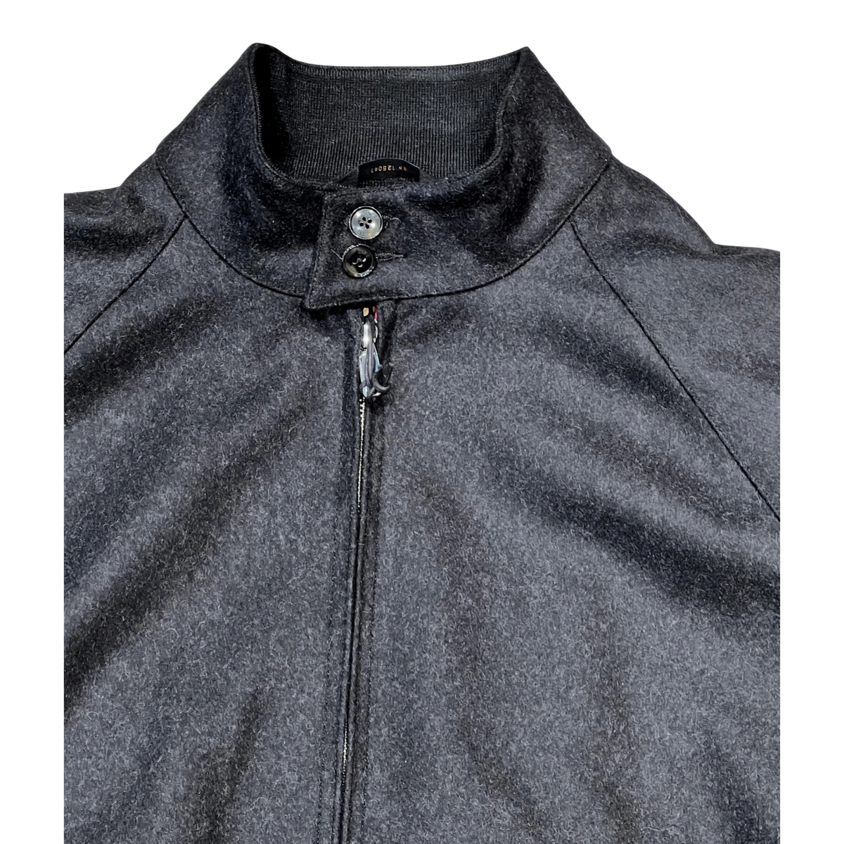 Baracuta G9 Unpadded Melton Harrington-Jacke, antra