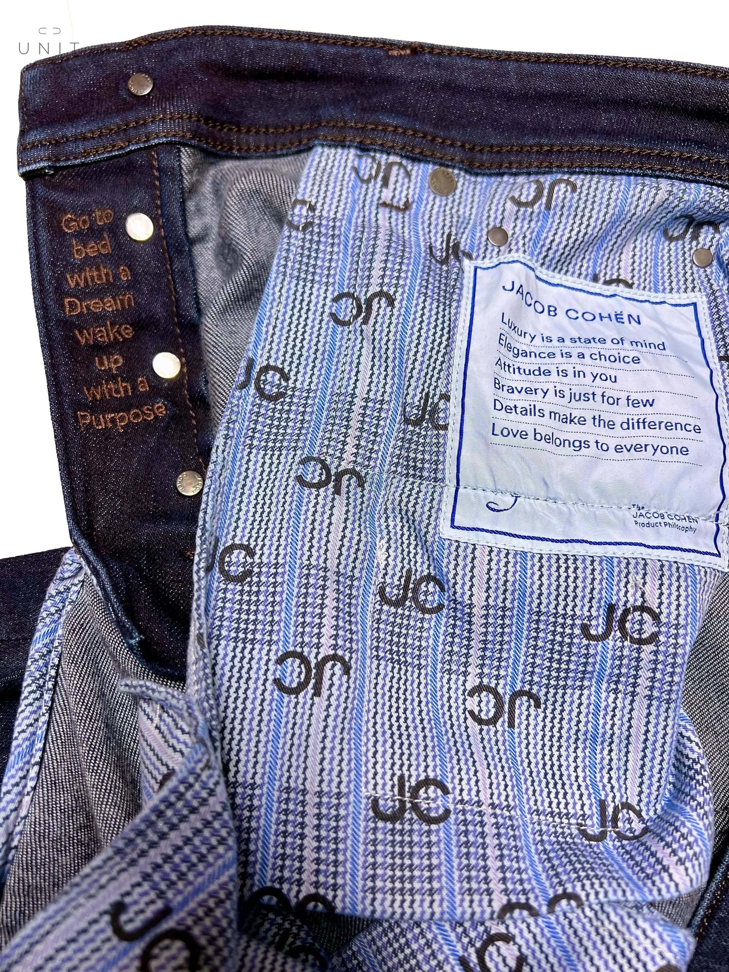Jacob Cohen,Jeans,Jacob Cohen BARD brown label dark blue,UNIT Hamburg
