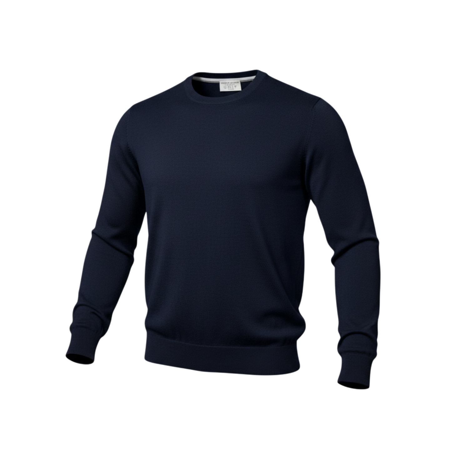 Never Laundry Super Tasmania Rundhals – Navy