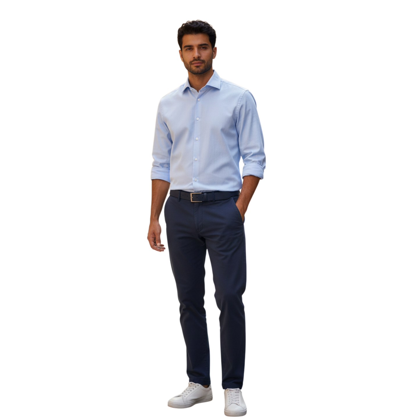 Sonrisa, the fine jersey shirt, light blue