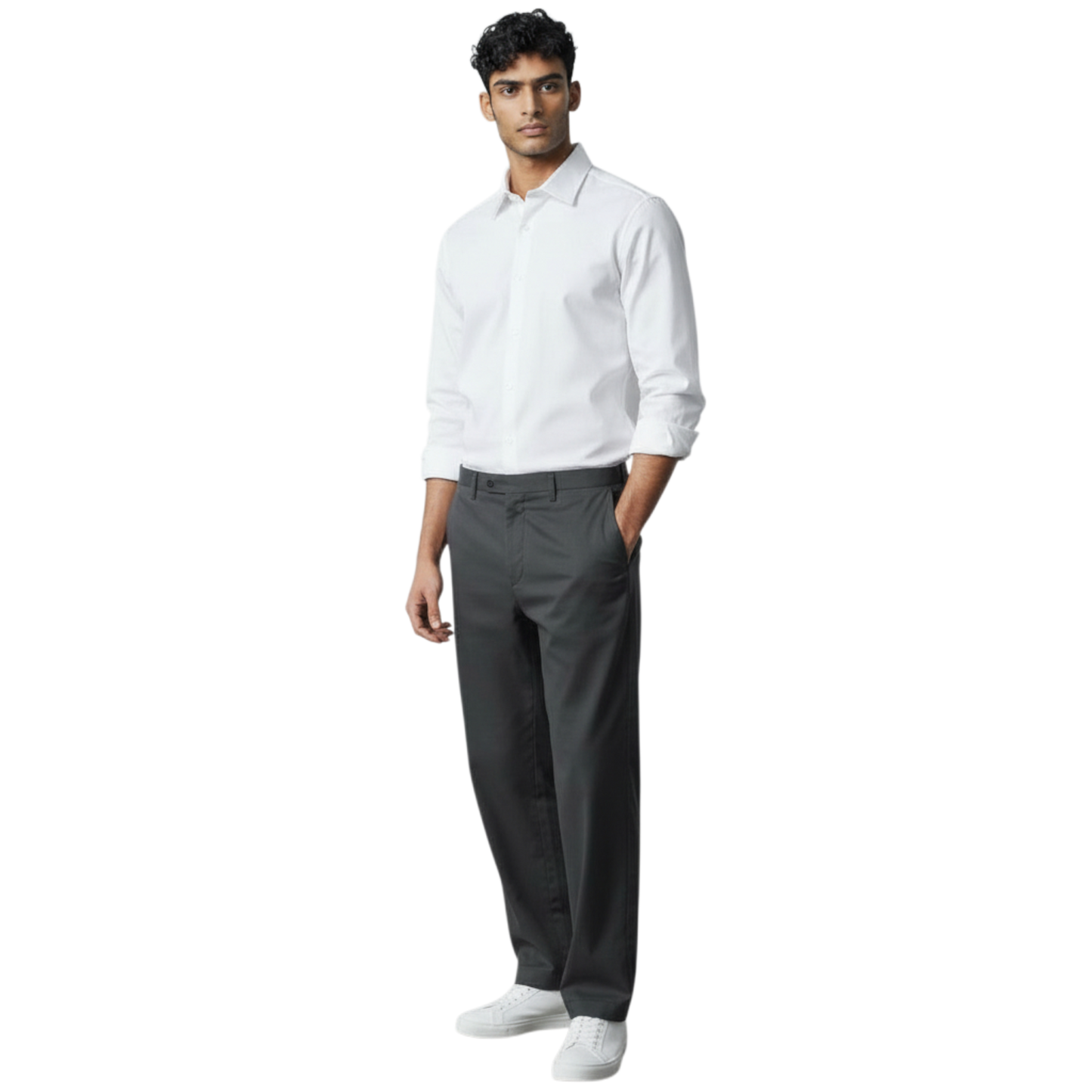 Sonrisa, the fine jersey shirt, white