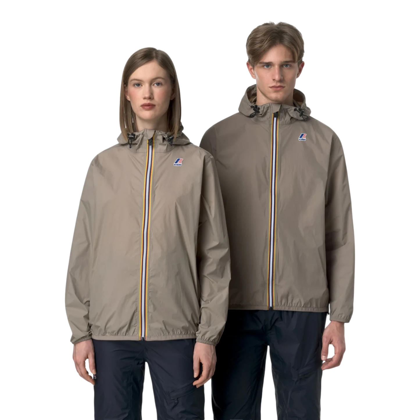 K-WAY, Le Vrai 4.0, Claude, taupe‑beige