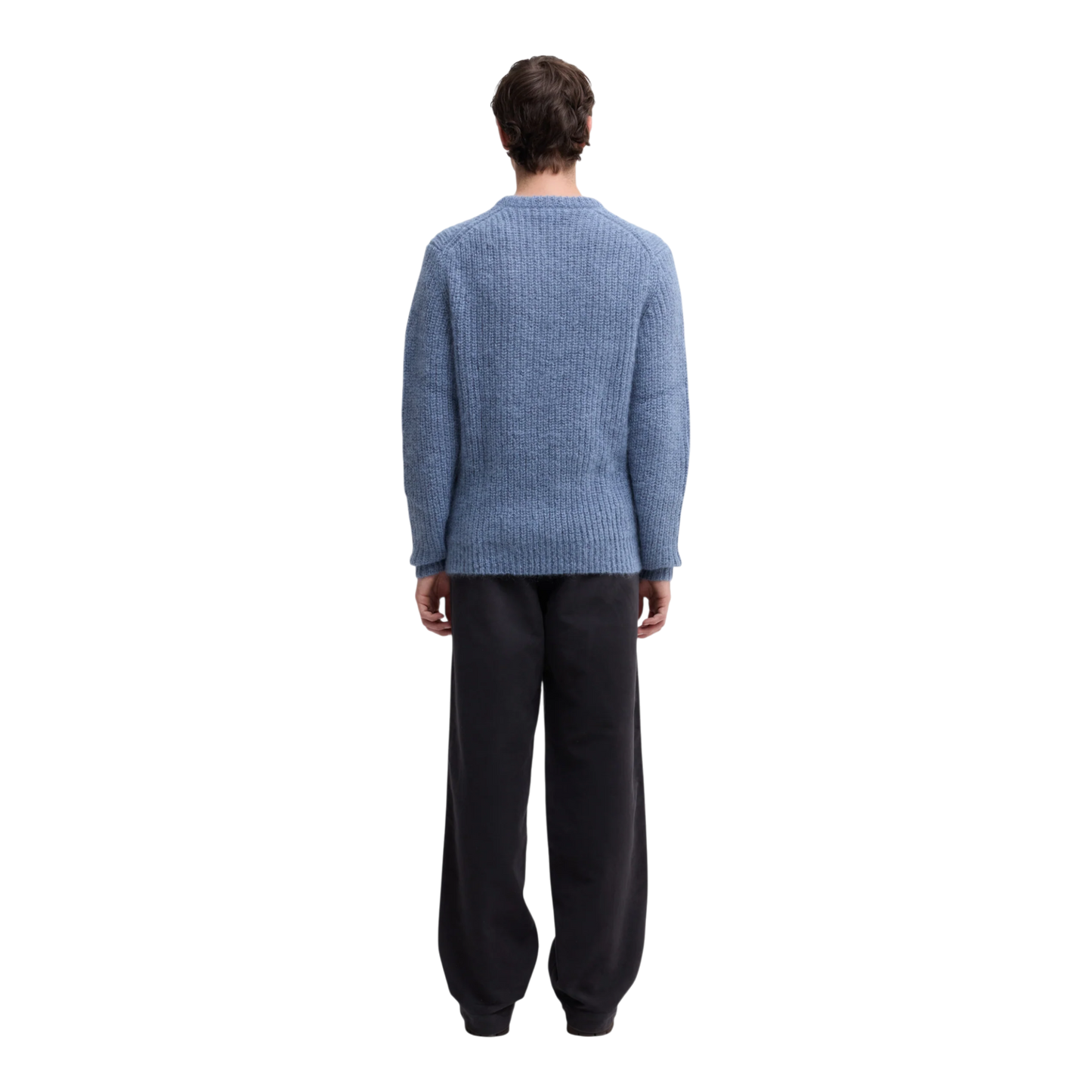 ASPESI, Mohair Pullover in Sky Blue - UNIT Hamburg