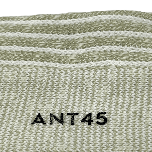 UNIT Hamburg - ANT45, SETTAT SHORT, Cotton Melange Streifen, sand - salbei - ANT45