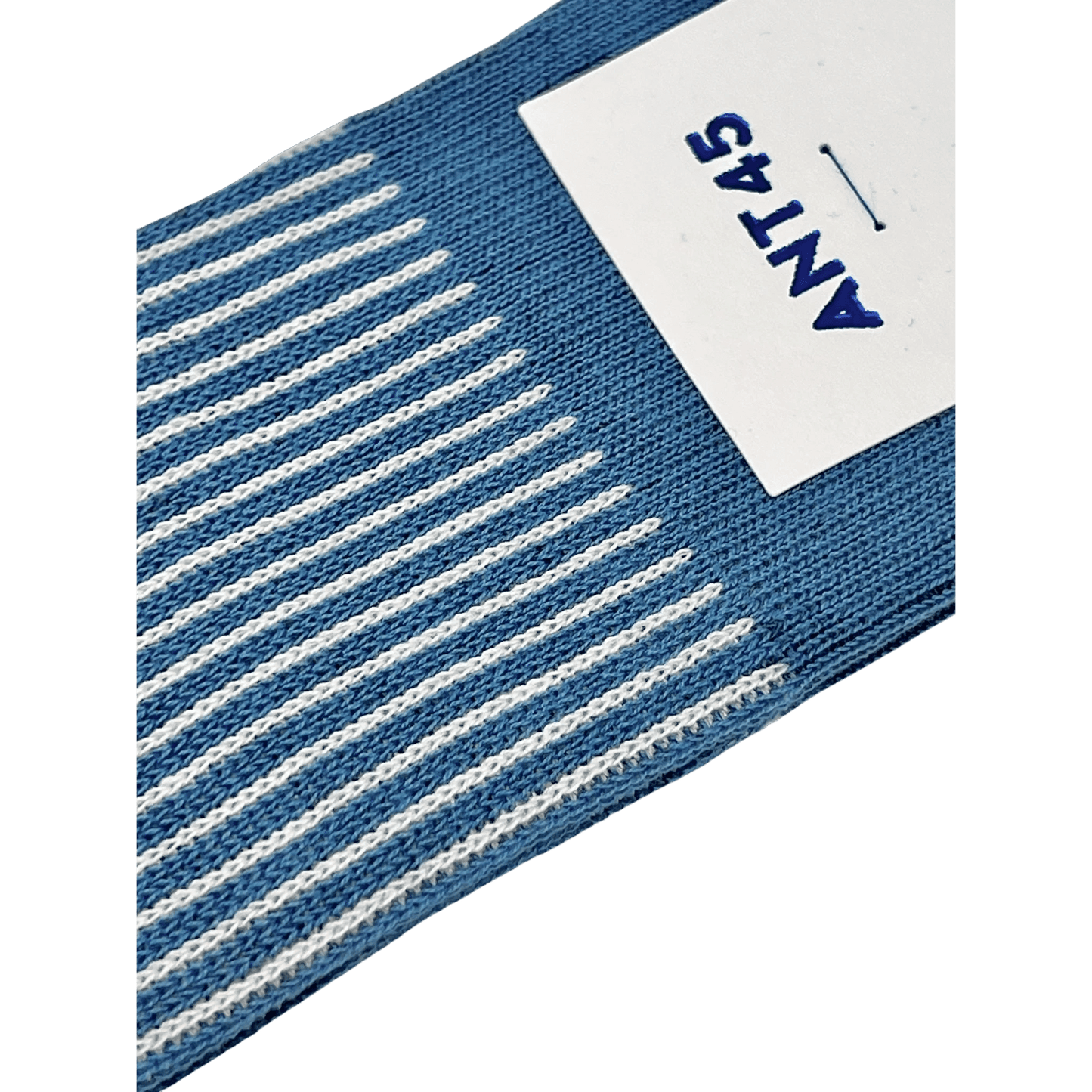 UNIT Hamburg - ANT45, STICK SHORT, Filoscozia Bio Cotton, Streifen, hellblau - ANT45