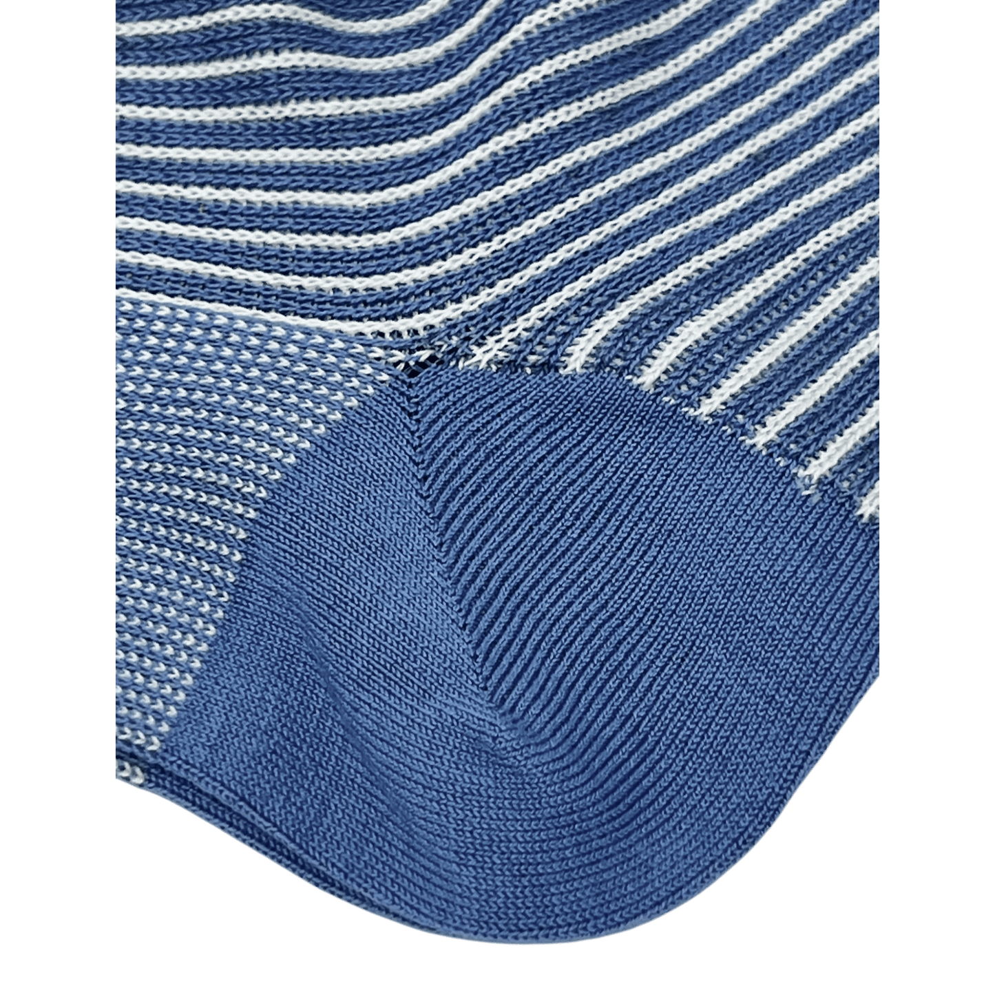 UNIT Hamburg - ANT45, STICK SHORT, Filoscozia Bio Cotton, Streifen, hellblau - ANT45