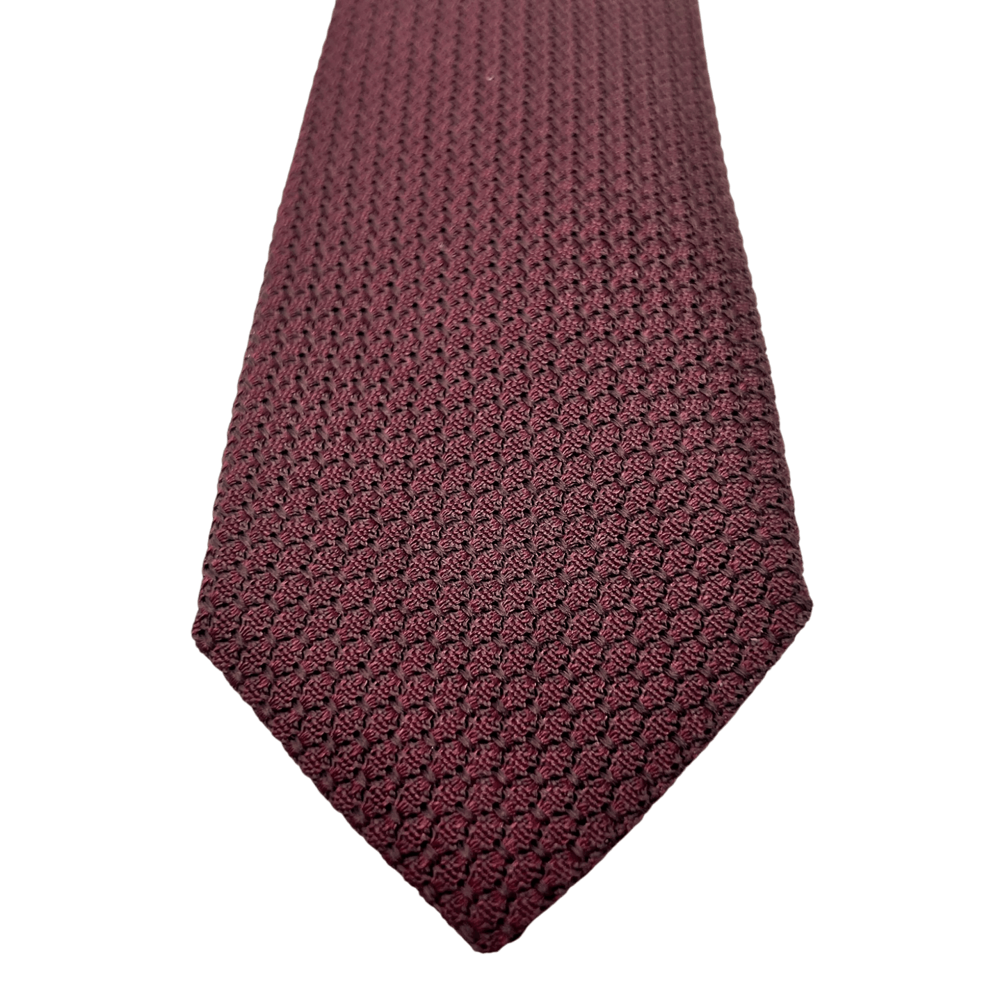 UNIT Hamburg - Ascot, Grenadine - Krawatte, Oxblood Rot - Ascot
