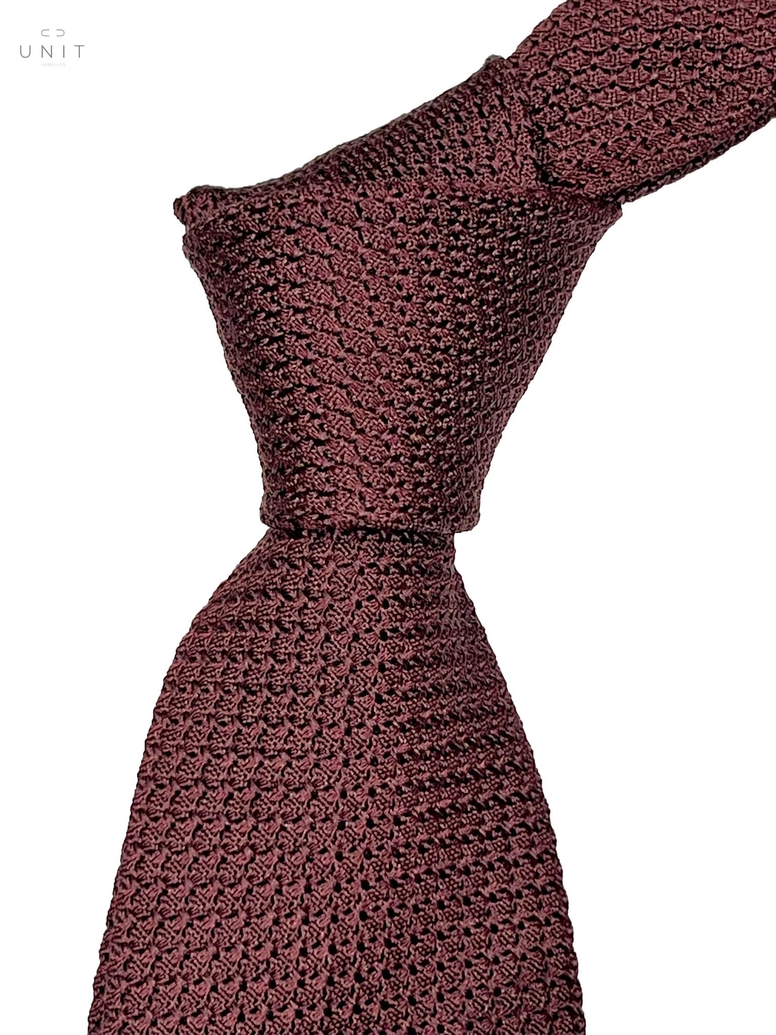 Ascot, tie grenadine, oxblood - UNIT Hamburg