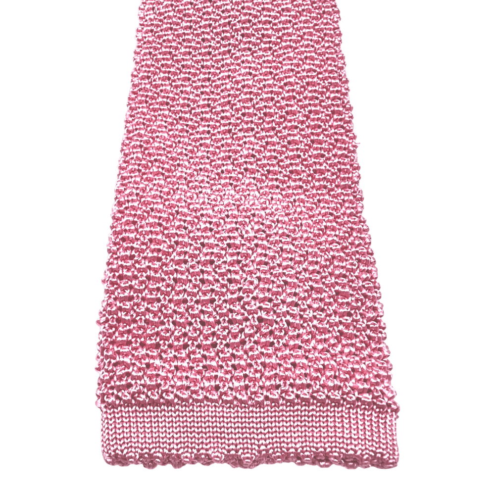 UNIT Hamburg - Ascot, Seidenstrickkrawatte, rosé - Ascot