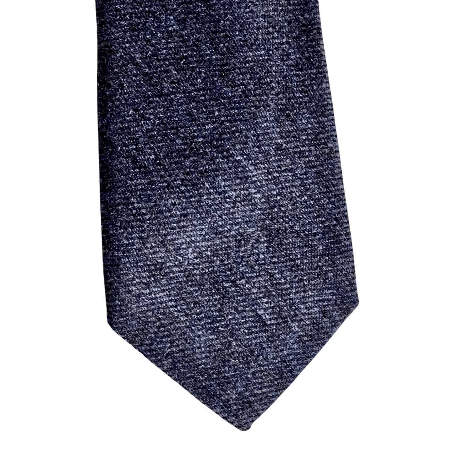 UNIT Hamburg - Ascot, Woll-Seidenkrawatte, blau-braun - Ascot