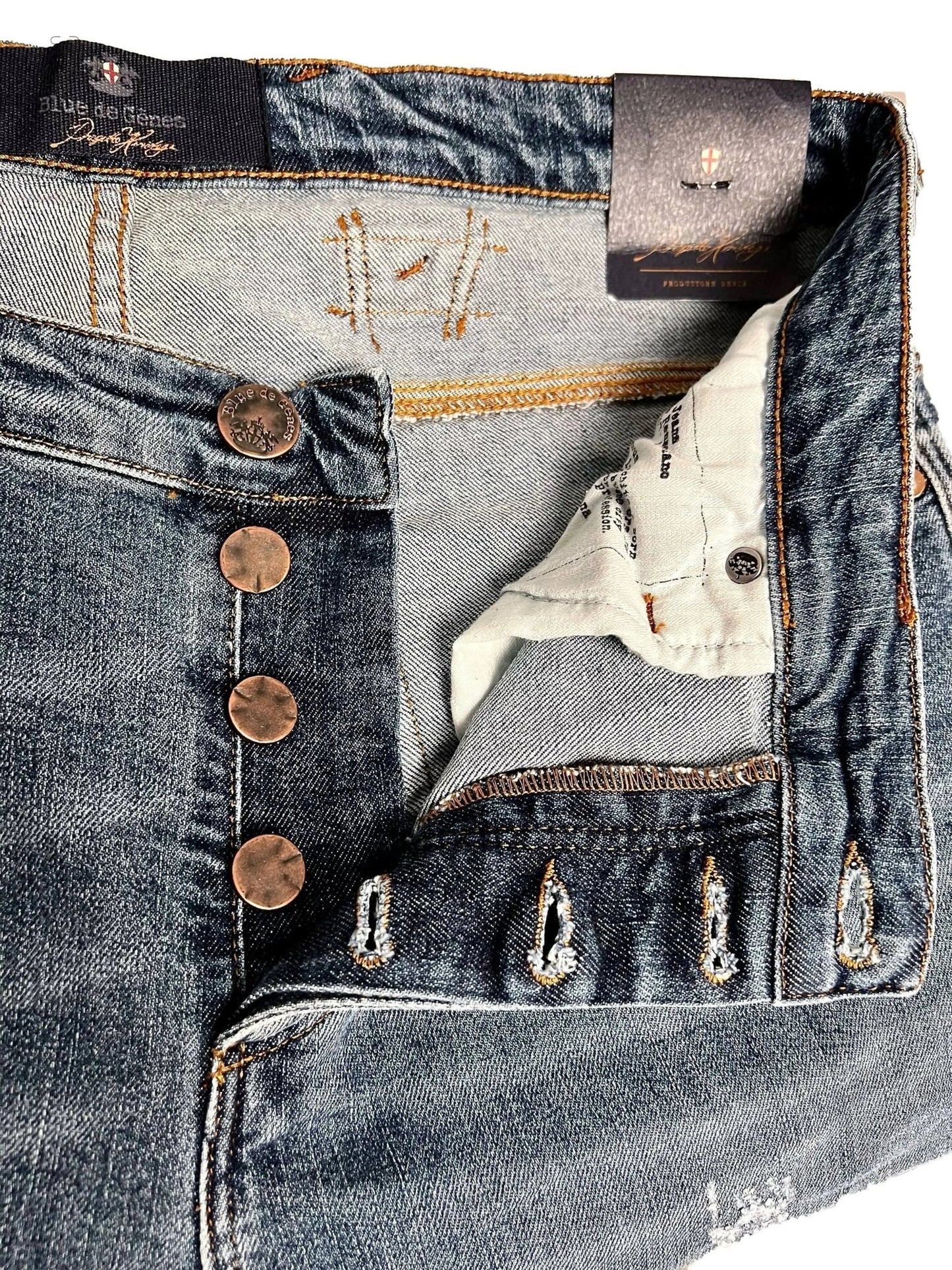 Blue de Genes, Repi Distressed, denim - UNIT Hamburg