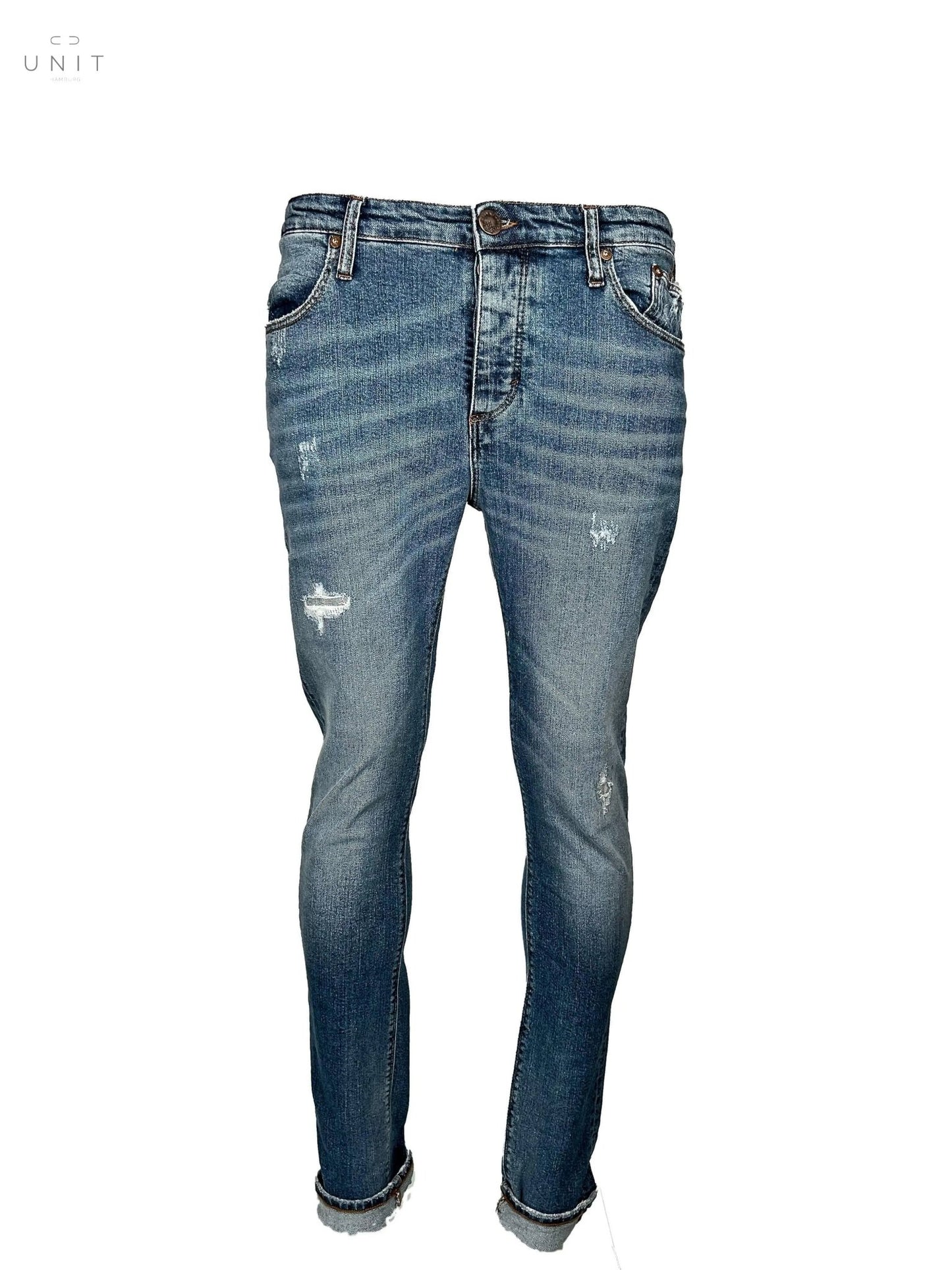 Blue de Genes, Repi Distressed, denim - UNIT Hamburg