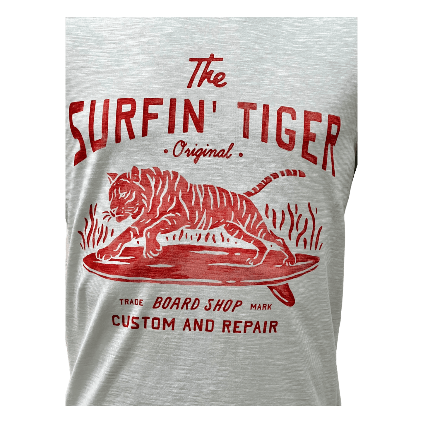 Bowery NYC 40BWTMA118 Surfin Tiger Slub Jersey - UNIT Hamburg