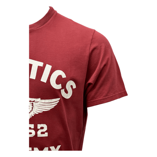 Bowery NYC, Athletics Academy, T-Shirt, brick red - UNIT Hamburg