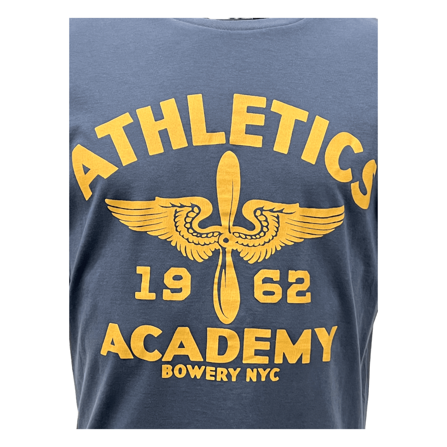 Bowery NYC, Athletics Academy T-Shirt, mood indigo - UNIT Hamburg