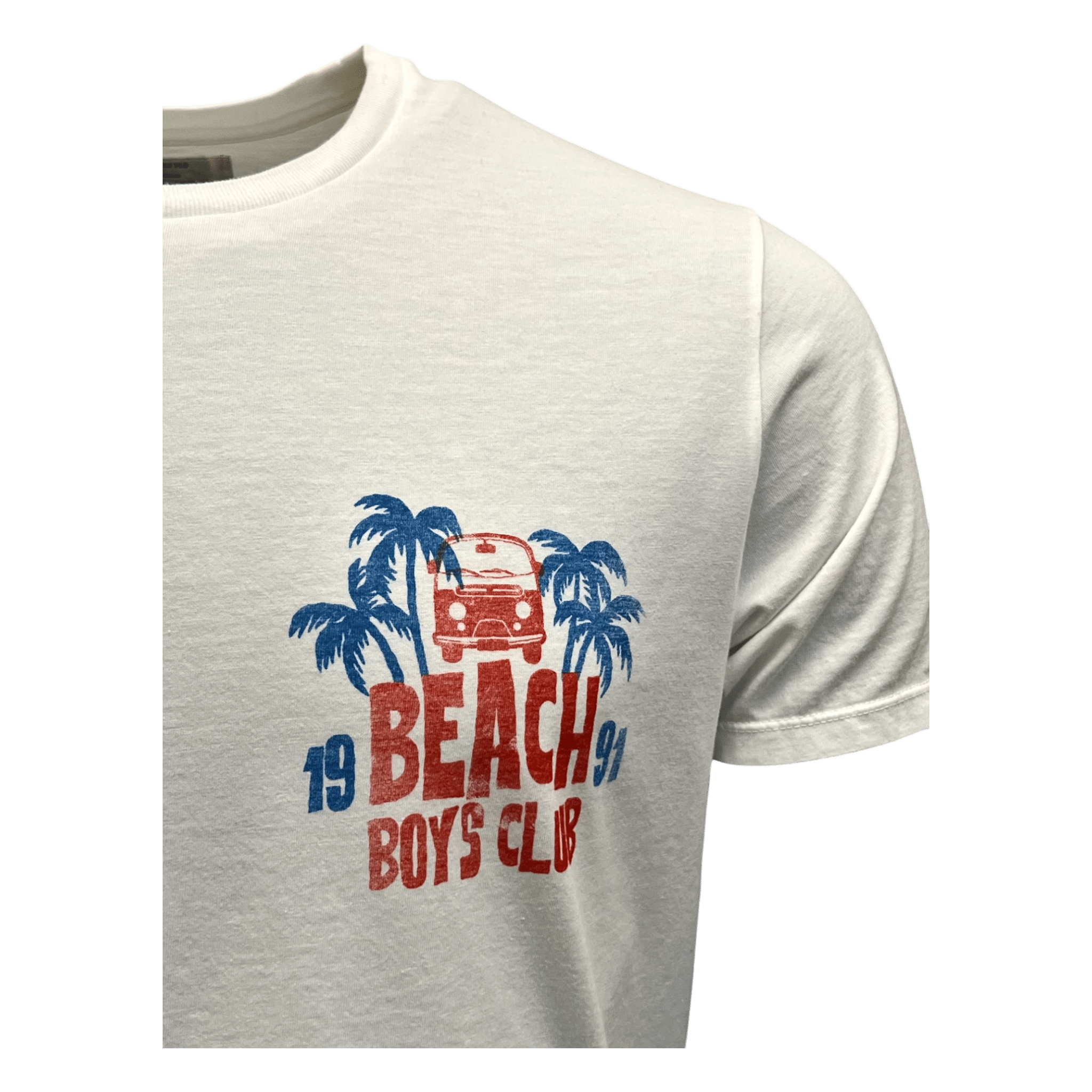 UNIT Hamburg - Bowery NYC, Beach Boys Club Vintage Jersey T-Shirt, weiß - Bowery NYC