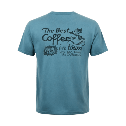 UNIT Hamburg - Bowery NYC, Best Coffee Heavy Jersey T‑Shirt, blau - Bowery NYC