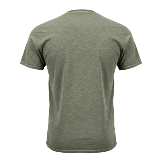 UNIT Hamburg - Bowery NYC Culture Club Slub T‑Shirt, helles oliv - Bowery NYC