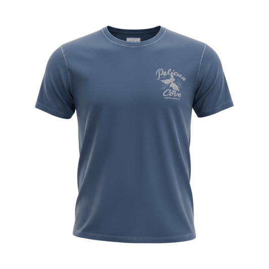 UNIT Hamburg - Bowery NYC, Pelican Cove Vintage T‑Shirt, blau - Bowery NYC