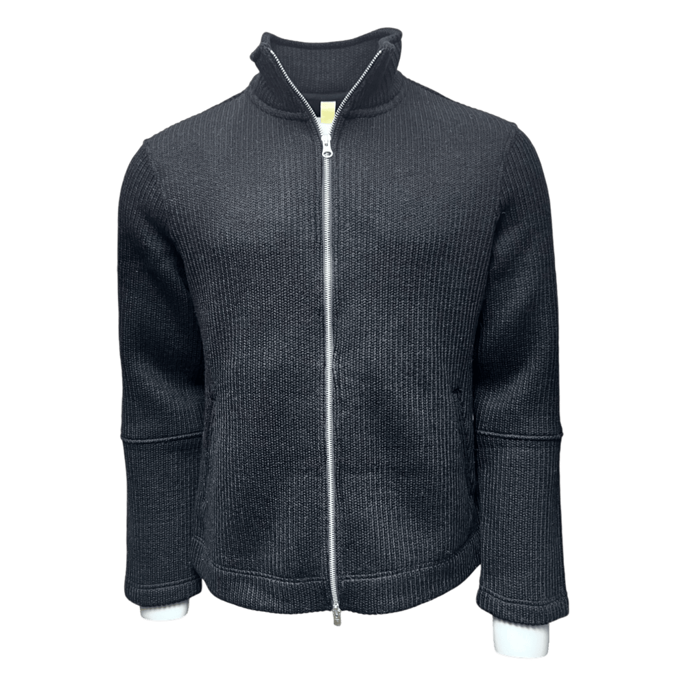 Brixtol, Seven Strickjacke mit 2 - Wege Zip, black - UNIT Hamburg