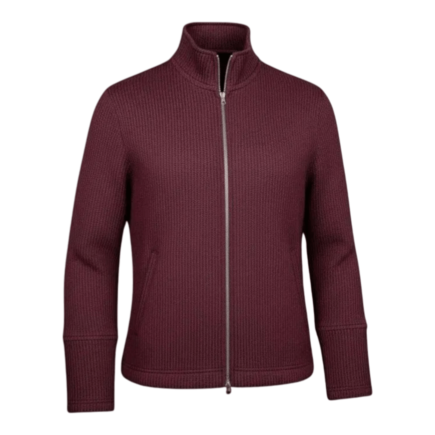 UNIT Hamburg - Brixtol Textiles, Seven, Strickjacke, burgund - Brixtol Textiles