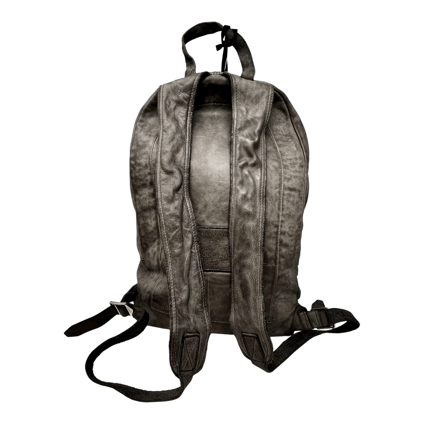 UNIT Hamburg - Campomaggi Leder - Rucksack Cemento – Backpack, zement - Campomaggi