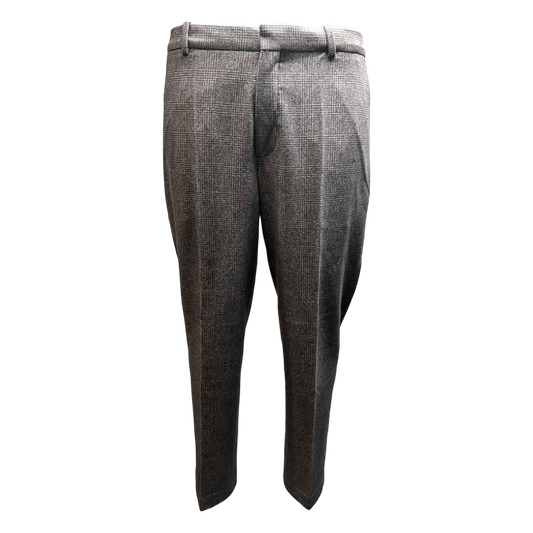 Circolo 1901, Glencheck Flanell Jersey Hose, antra - UNIT Hamburg