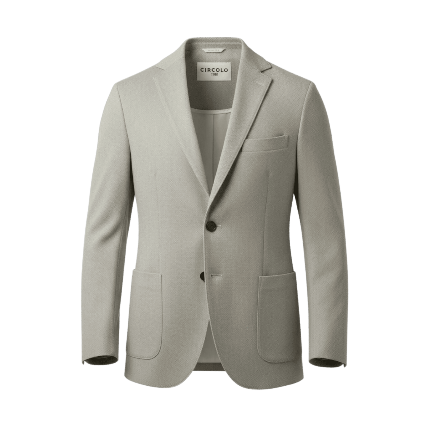 UNIT Hamburg - Circolo 1901, Jersey‑Sakko CN5230 Piqué‑Print, hellbeige - Circolo 1901