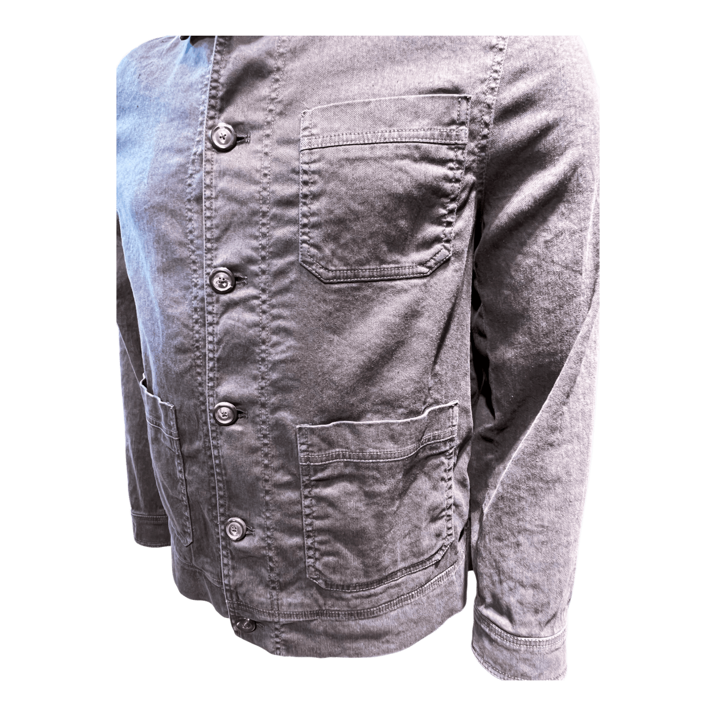 UNIT Hamburg - Circolo 1901, Overshirt Leinen mit Baumwolle, blau - Circolo 1901