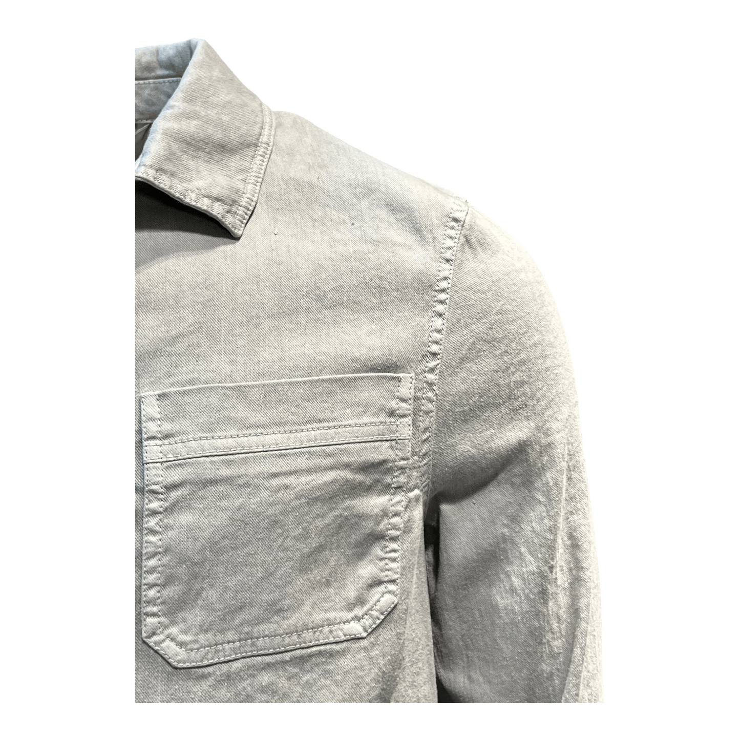 UNIT Hamburg - Circolo 1901, Overshirt Leinen mit Baumwolle, hellgrau - Circolo 1901