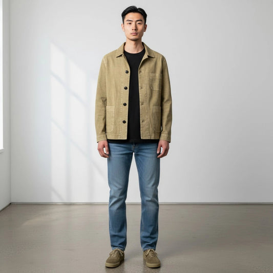UNIT Hamburg - Circolo 1901, Panama Jacke oder Overshirt, oliv - Circolo 1901