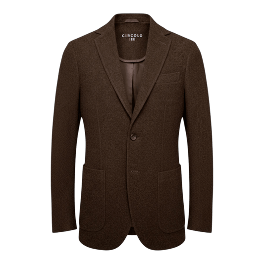 UNIT Hamburg - Circolo 1901, Sakko Schurwolle/Kaschmir, kastanienbraun - Circolo 1901