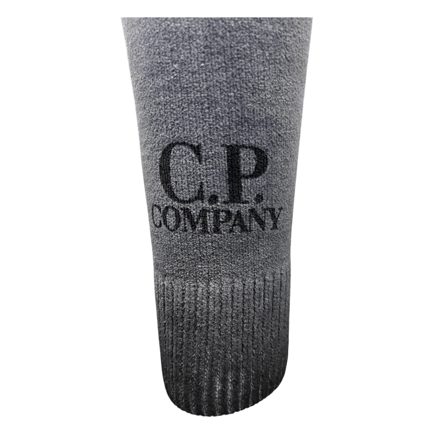 C.P. Company, Baumwoll Chenille, reverse Knit, blau - UNIT Hamburg