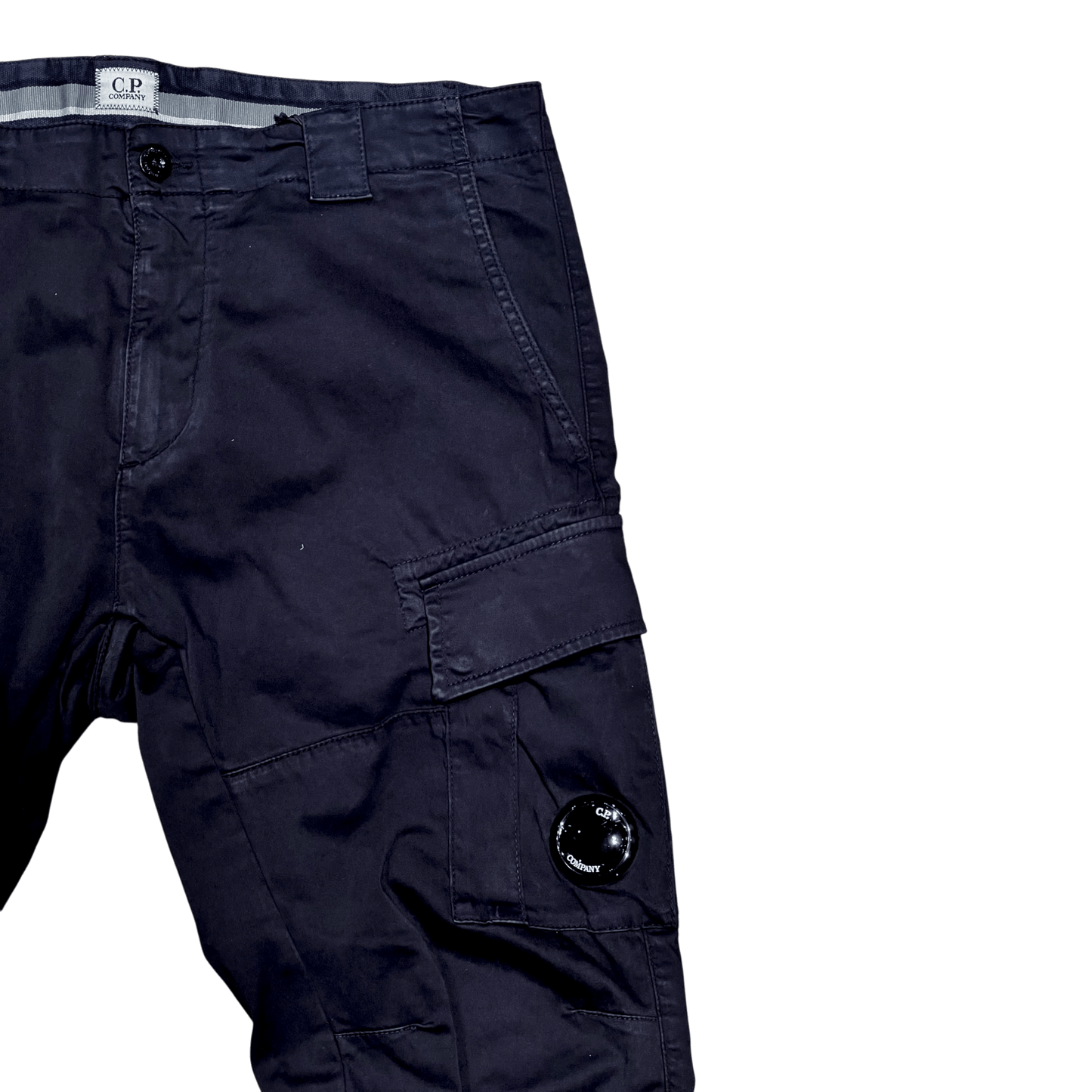 UNIT Hamburg - C.P. Company Cargo Pant – Satin Stretch Lens Cargo, navy - C.P. Company