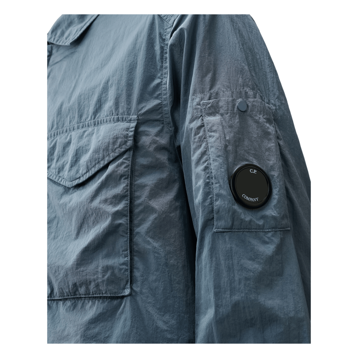 C.P. Company, Chrome - R, Overshirt, flint stone, bleu - UNIT Hamburg